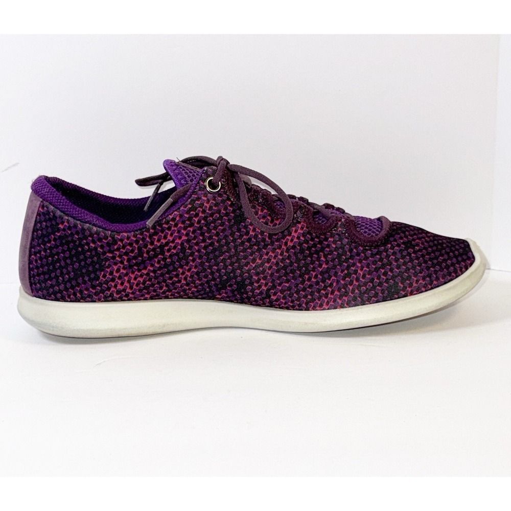 Ecco Sense Sport Lace Up Sneakers Comfort Walking Purple Light Womens 40/ 9-9.5 - Picture 10 of 15